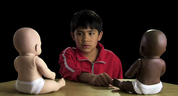 An image from the video Racismo en Mexico