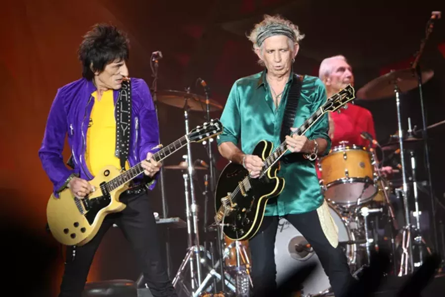 The Rolling Stones - PHOTO BY JEFF HAHNE