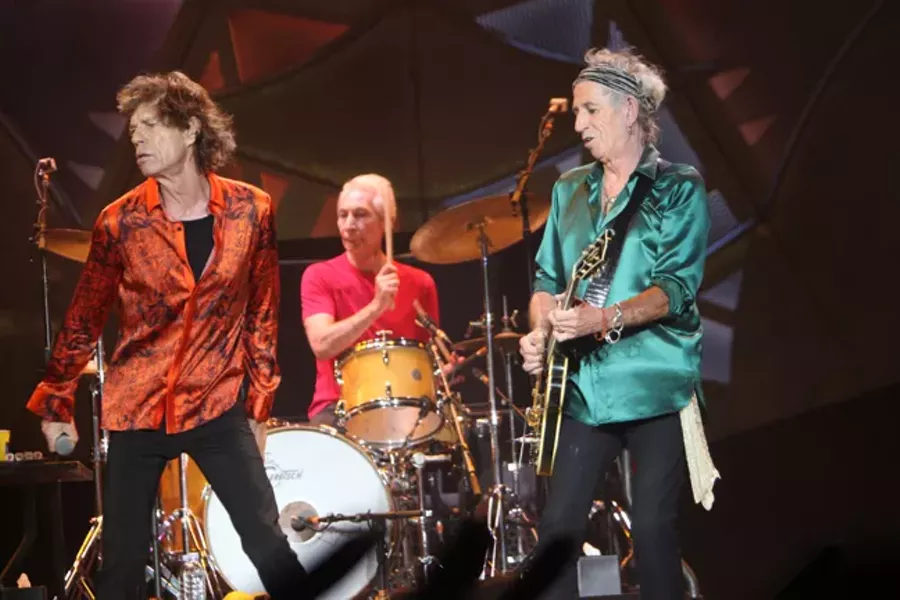 The Rolling Stones - PHOTO BY JEFF HAHNE