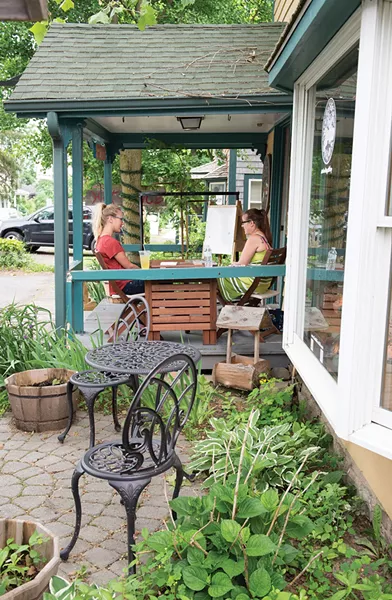 Sherry Cella and Dana Berner at The Bodhi Tree in Sugar Loaf. - CHRISTINE ASHBURN