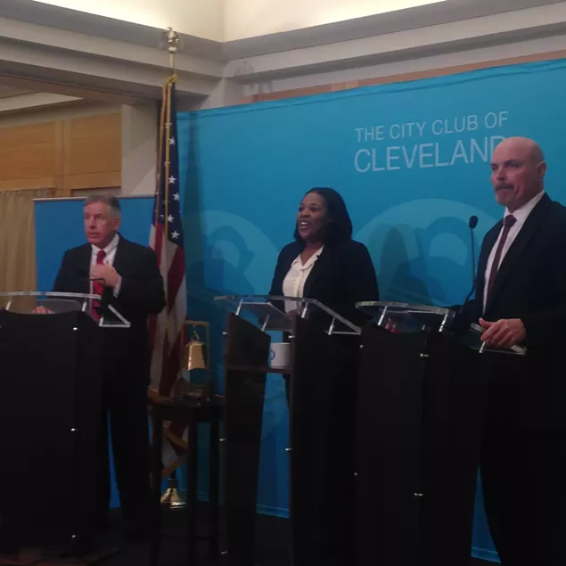 McGinty and O'Malley at the City Club - SAM ALLARD