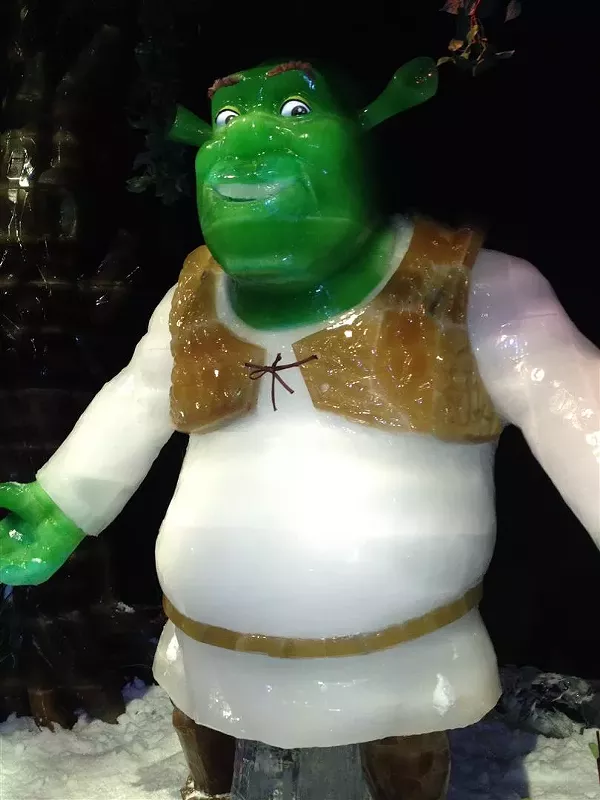 Photo Gallery ICE! featuring "Shrek the Halls" at Gaylord Palms Blogs