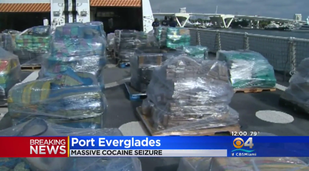 Coast Guard, Canada Navy seize 26 tons of cocaine in Pacific
