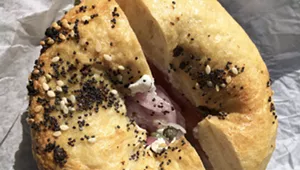 Dining on a Dime: Sweet Simone's Bagel & Lox Sandwich