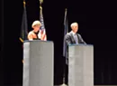 Scott, Minter Showcase Stark Differences in First Debate