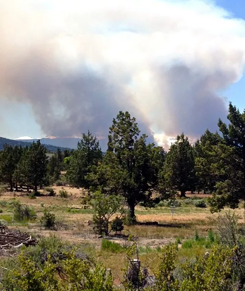 Fires Reported Near Tumalo Reservoir Bent