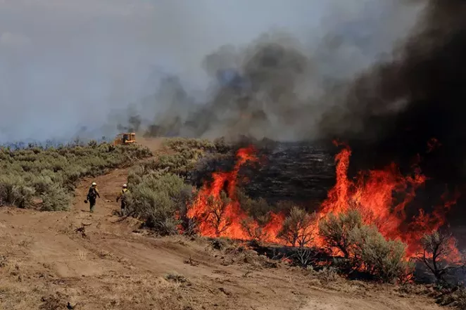 The West's Worst Fires Aren't Burning in Forests