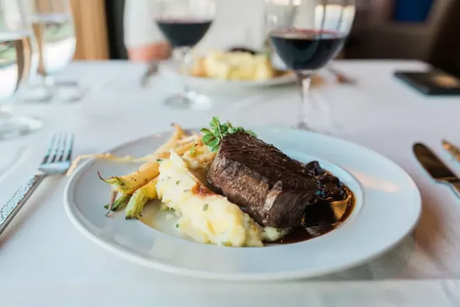 Filet of beef at Tetherow. - PHOTOGRAPHY IN BEND