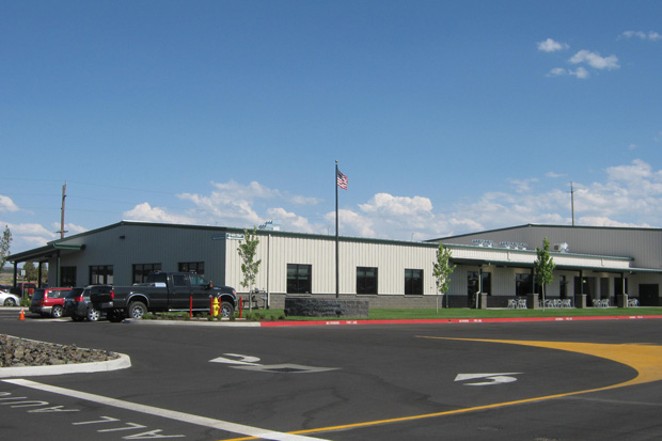 The new Central Oregon Truck building. - CITY OF REDMOND