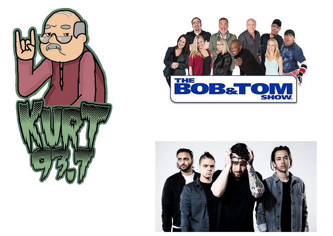 A screenshot from KURT's website Nov. 1, showing some of the programming featured on the station as of that date. - RADIOKURT.COM