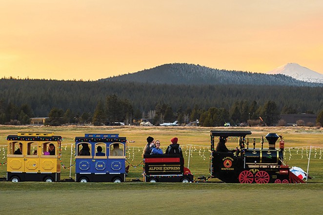 All aboard! Don't miss Grand Illumination at Sunriver Resort Nov. 23. - SUBMITTED