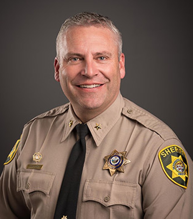 Sheriff L. Shane Nelson worked with the Homeless Leadership Coalition and County Commissioners to make the DCSO Work Center an emergency winter warming shelter for 48 people a night this season. - DESCHUTES COUNTY SHERIFF'S OFFICE
