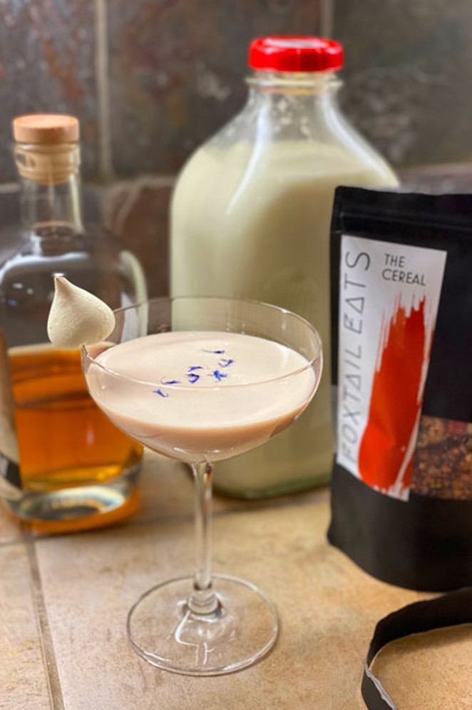 Got cereal milk? In your cocktail? Why not? - LISA SIPE