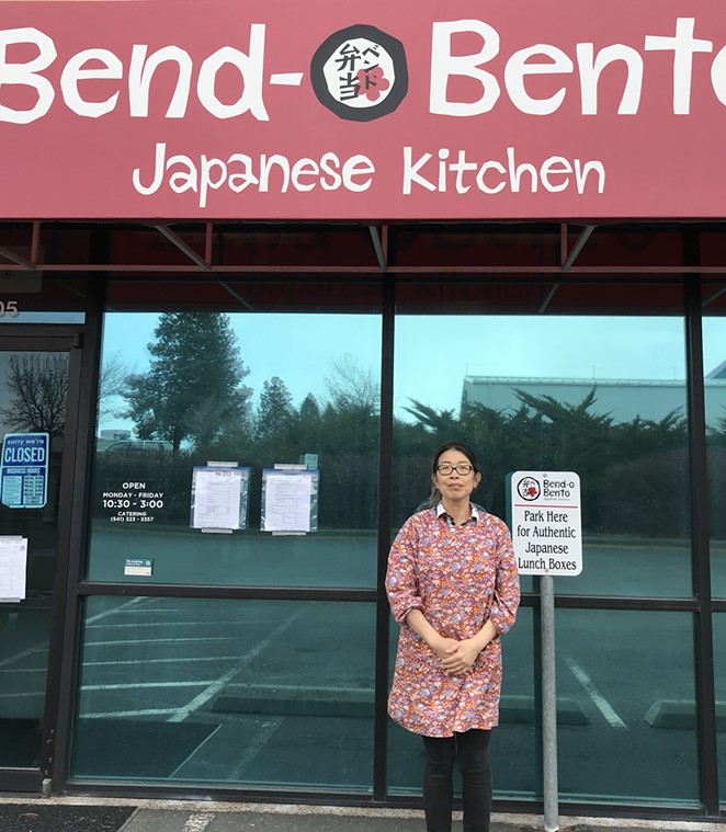 Yukiko McLaughlin of Bend-O-Bento says a shortage of rice is forcing her to consider other food options for her business. - COURTESY YUKIKO MCLAUGHLIN