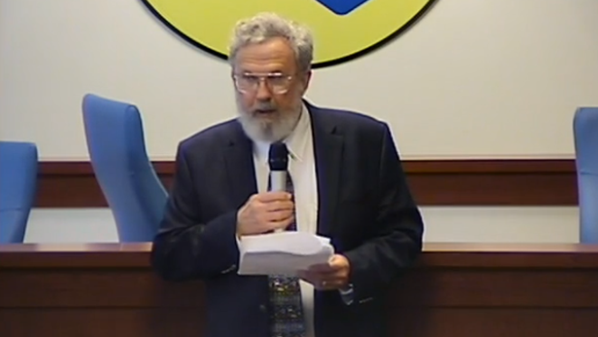 Dr. George Conway reported the first presumptive case of COVID-19 in Deschutes County on March 11, 2020. - SCREEN SHOT VIA DESCHUTES COUNTY HEALTH SERVICES WEBSITE