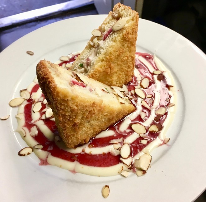 Strawberry Fields French Toast, a mouth-watering Mother's Day special served up by The Victorian Cafe. - COURTESY OF THE VICTORIAN CAFE