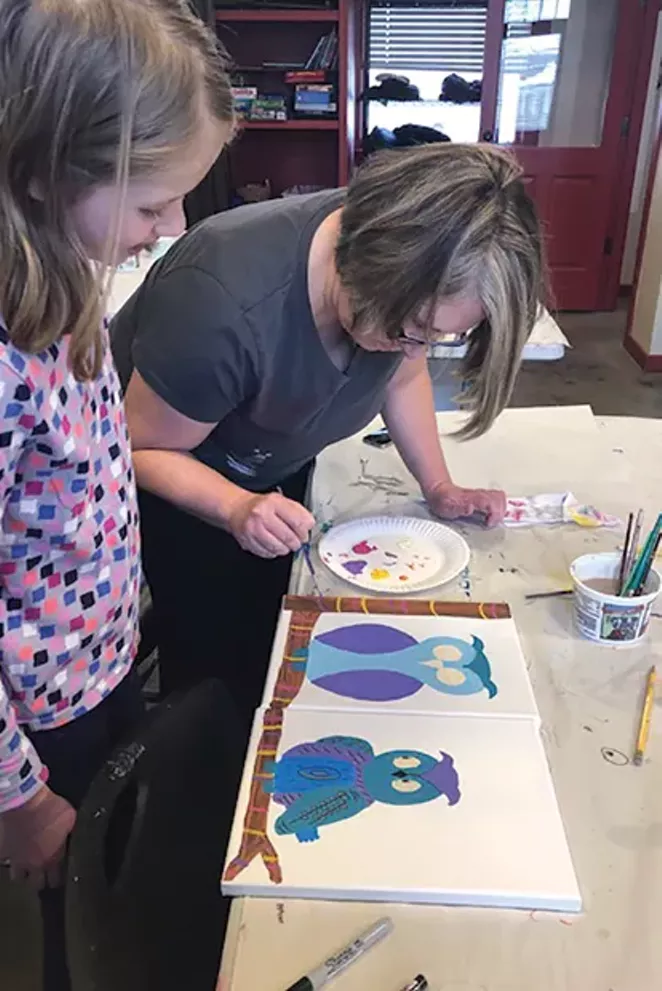 Check out Dual Canvas Painting at the Art Station August 23 - SUBMITTED