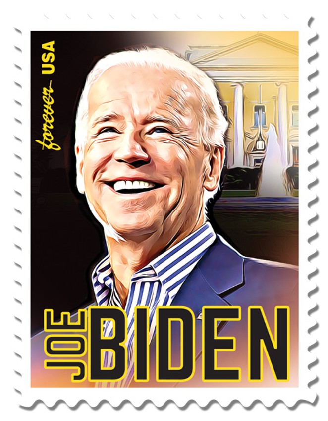 Vote Joe Biden for U.S. President; Kamala Harris for Vice President