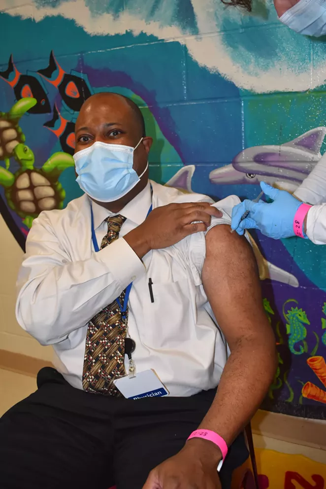 The DOC Chief Medical Director Dr. Warren Roberts encourages all DOC employees, the AICs and the public to also get vaccinated as soon as it is available to them. - OREGON DEPARTMENT OF CORRECTIONS