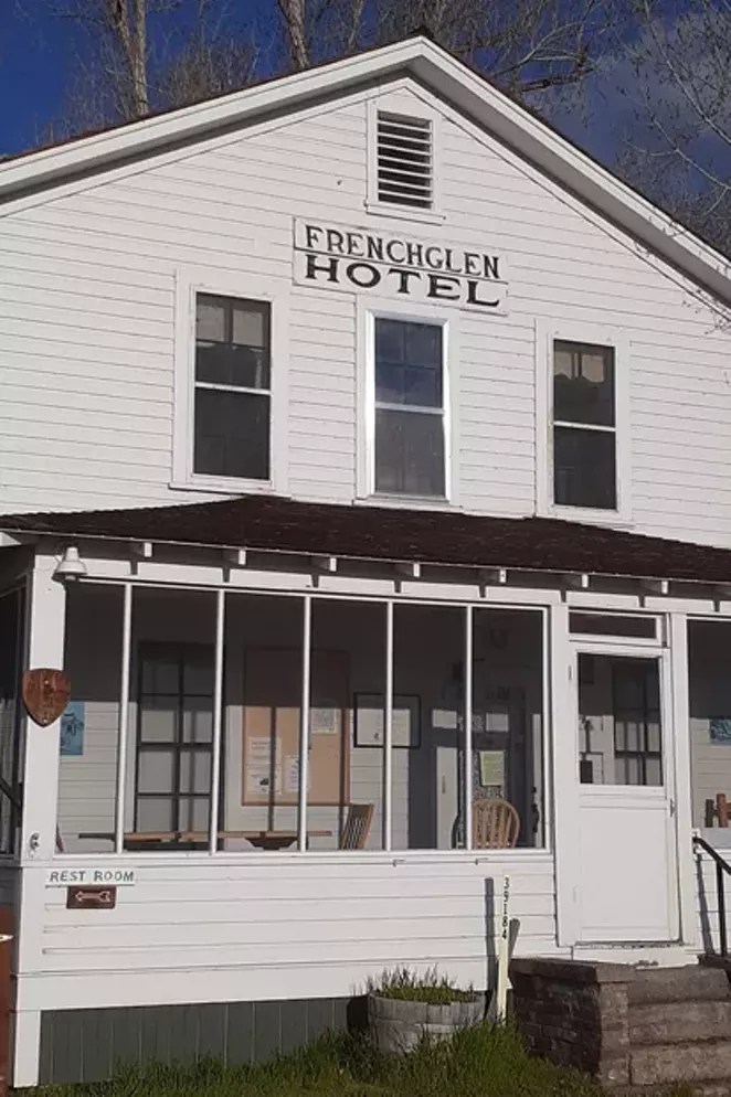 Historic Frenchglen Hotel welcomes ODT hikers. - DAMIAN FAGAN