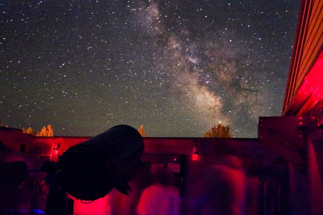 During your visit, catch a glimpse of the solar systems and stars above us at the Sunriver Nature Center’s Starport. - COURTESY SUNRIVER NATURE CENTER\