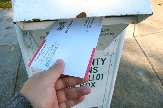 Mail-in ballots for the May 18 election will be sent out starting April 28. - SUBMITTED