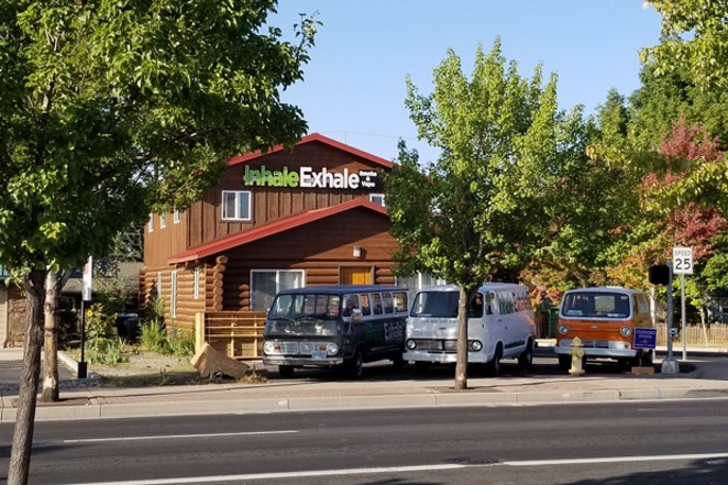 One of Redmond's smoke shops, Inhale Exhale Smoke &amp; Vape, could become a dispensary if marijuana is legalized on the national level. - COURTESY MATTHEW ROCK