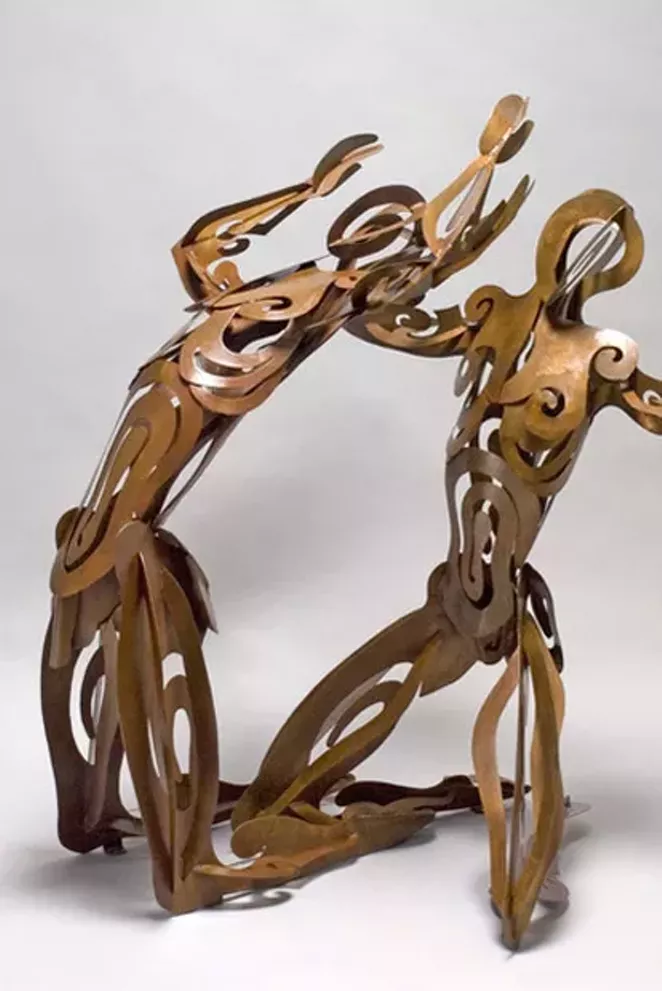 Alisa Looney Sculpted bronze. - COURTESTY COMAG