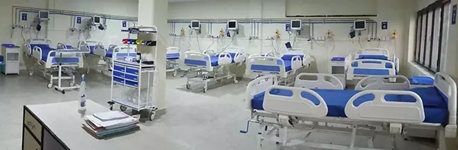 Available intensive care unit hospital beds shrank to its lowest number since the COVID-19 pandemic began amid a current surge of delta variant cases. - CHUREHIL VIA WIKIMEDIA