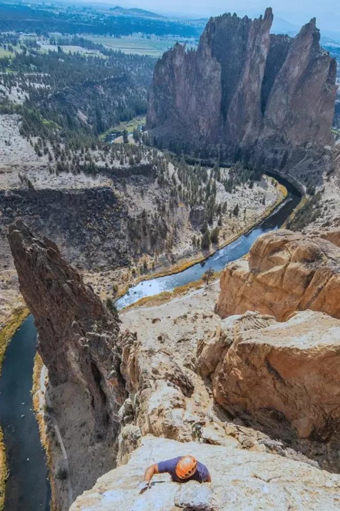 Smith Rock represents the birthplace of sport climbing in the USA. - JANNELLE DRANSFIELD