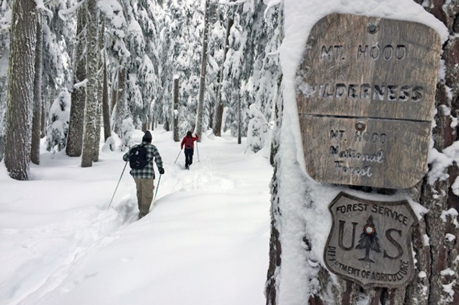 Getting a gift of experience&mdash;like a snowshoeing excursion&mdash;can be a way to foster family fun. - COURTESY U.S. FOREST SERVICE- PACIFIC NORTHWEST REGION/FLICKR
