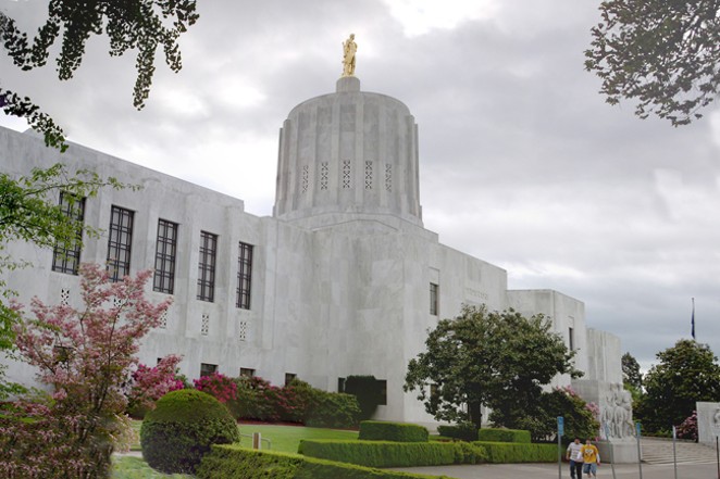The Oregon legislature adjourned briefly on Friday, March 4, and voted on more than 60 bills in the past two days.  - COURTESY OF ZEHN KATZEN VIA WIKIMEDIA