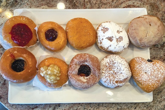 So much jelly, so little time. Our sweet-tooth team of doughnut devotees takes on the sweet, sticky stuff. - CREDIT BRIAN YAEGER