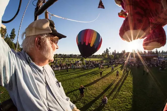 This week is finally starting to feel like summer (knock on wood)! Pictured is one of Bend’s more unique summer events, Balloons Over Bend. If you haven’t been in town to experience the fleet of hot air balloons soaring over Central Oregon you’re in for a treat. Keep an eye out for the show mornings the week of July 22, with a special Night Glow Party hosted the night of the 22nd. Don’t forget to share your photos with us and tag @sourceweekly for a chance to be featured as Instagram of the week and in print as our Lightmeter. Winners receive a free print from @highdesertframeworks. - IAN SMYTHE