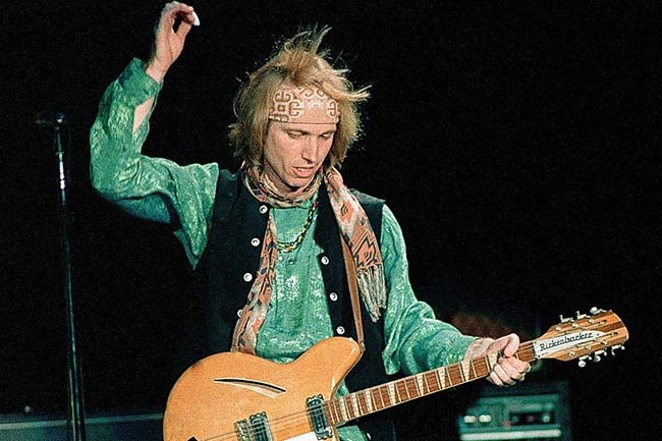 The late Tom Petty rips it up in concert earlier in his career. - COURTESY TOMPETTY.COM