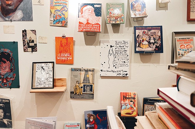 Book-Themed Art Gallery Inspires Creativity