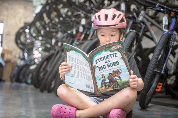 Local Pro Mountain Biker Releases Book for Kids
