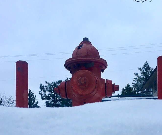 Clearing sidewalks and hydrants helps everyone stay safe during winter conditions. - BEND FIRE & RESCUE