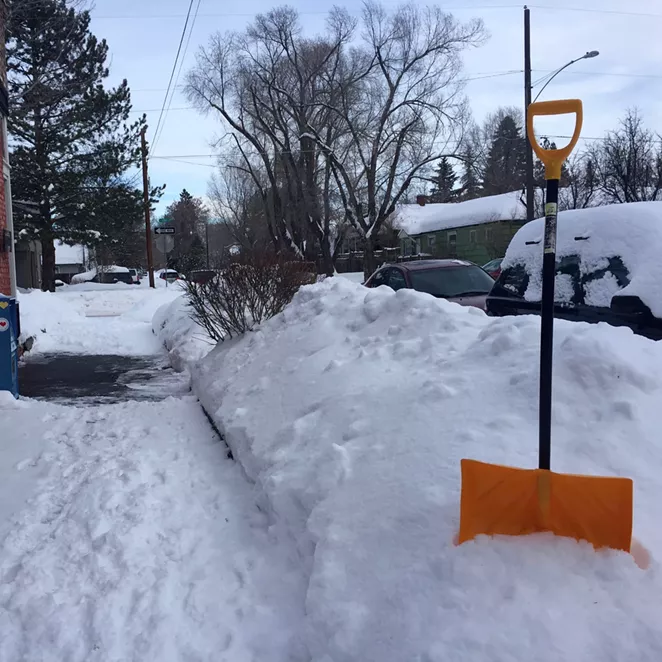 Looking for a roof rake in Bend? Home Depot, Freddie's, Lowe's, Harbor Freight and Ace Hardware are all out of stock as of Monday. - TREVOR HELMY