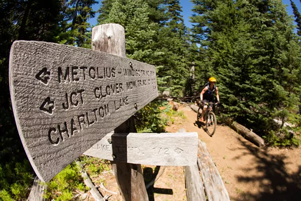 PHOTO BY LESLIE KEHMEIER. PHOTOS COURTESY OF OREGON TIMBER TRAIL