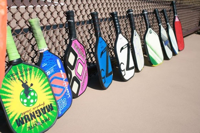 RACQUETS COME IN ALL SHAPES AND SIZES.