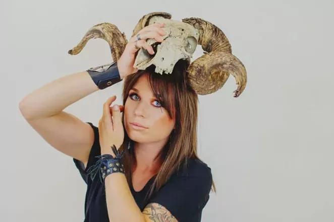 MICHELLE SIMMONS AT THE SUITCASE STUDIO