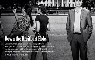 A NEW YORK TIMES MAGAZINE STORY WENT DOWN THE BRIETBART HOLE EARLIER THIS YEAR