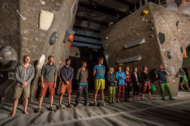 The Bend Boulder Bash brings together competitive climbers from around the area. - WILL BURKS
