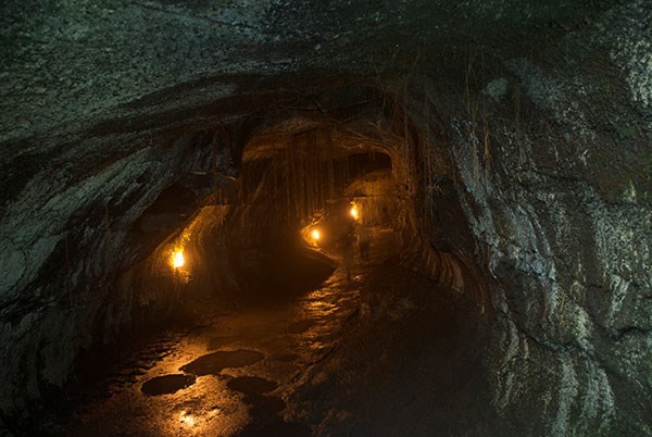 A lava tube in Hawaii - NATIONAL PARK SERVICE