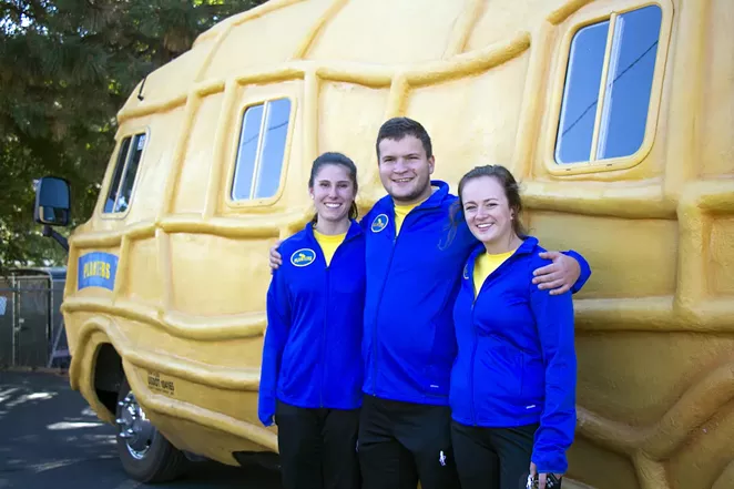 The "Peanutters" — Jenna Stoklosa, Patrick Golden and Molly O'Brien - KEELY DAMARA