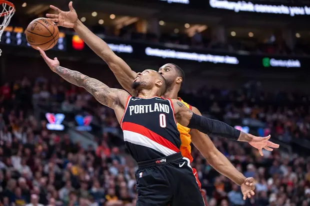 BRUCE ELY/TRAIL BLAZERS