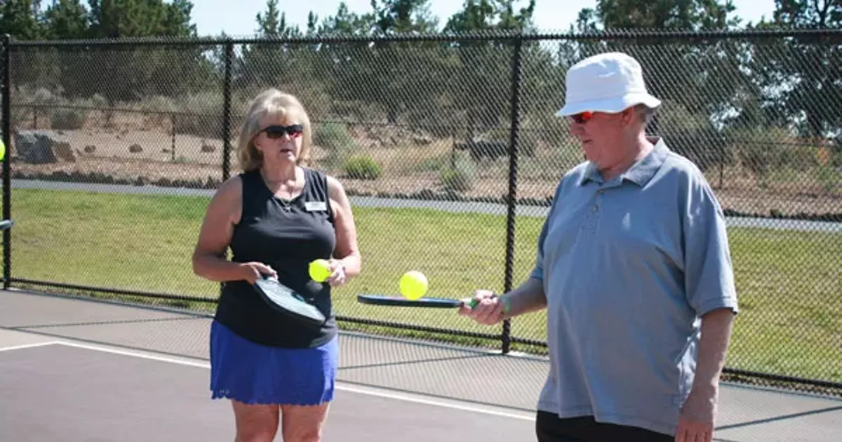 20/40/60 Pickleball Why yes, this is your mama's racquet sport! The