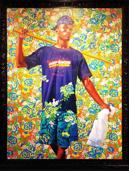 Indio Cuauhtemoc (The World Stage Brazil). 2017. By Kehinde Wiley - CARI BROWN
