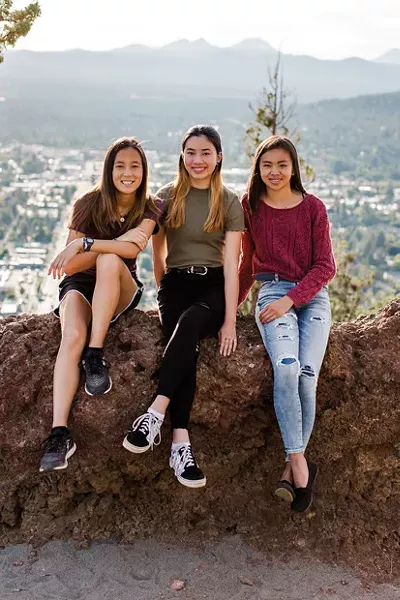 Hai Xing Lewis, Emily Krehbiel and Ava Dewey - NATALIE STEPHENSON